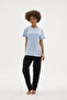 100% Cotton New Season Women's Stylish Design Pajama Set - 7
