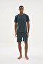 100% Cotton New Season Men's Stylish Design Shorts Set - 4