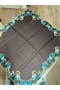 Gi̇na Ti̇vi̇l Silk Scarf 90*90 cm - Brown - 2