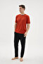 100% Cotton New Season Men's Stylish Design Pajama Set - 7