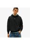 Relaxed Overdyed Flag Hood Men's Black Sweatshirt