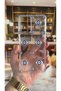 Redmi Note 10 Pro Compatible Evileye Patterned Transparent Shock-Absorbing Camera Protected Clear Case - 2