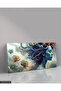 Colorful Flowers and Woman One Piece Canvas, Canvas Painting - 2
