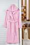Hooded Bathrobe 100% Cotton Plus Size (M-L-XL-2XL-3XL-4XL) - 2