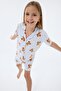 Mother Daughter Teddy Bear Patterned Pajama Set – Mother and Child Pajamas Sold Separately - 3
