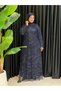 Stone Beaded Evening Dress