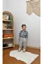 Baby Boy Striped Trench Coat Pants Bottom Top Set - 6