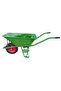 Heavy Duty Wheel Barrow, Steel Frame, Deep Tray, Anti-Slip Handles, Construction, Gardening, - 4