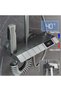 Shower set with rectangular hand shower, digital display, wall mounting, 4 water flow functions, shower - 5