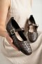 Women's Knitted Ballerina Shoes Orthopedic Lightweight Sole Daily Use