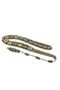 Systematic Cut Model Large Size Green Rosewood Tree Prayer Beads - 2