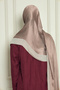 Veine Premium Viscose Shawl – Natural Cracked Texture, Shiny, Flowy, Stylish and Elegant Posture – Milk Coffee Ecru- - 7