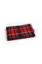 Scottish Red Detailed Scarf / Shawl Atk031225 - 4