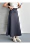 Women's Modal Fabric Elastic Waist Flared Skirt - 3