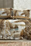 %100 Cotton Percale King Size Duvet Cover Set 5D Digital Castle-220X240 - 2