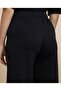 Solid Wide Leg Pants with Elastic Waist - 6