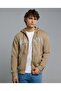 Typography Print Hooded Jacket with Zipper Closure - 5
