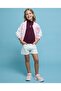 Solid Shorts with Button Closure - 2