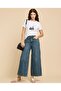 Printed T-Shirt with Crew Neck and Short Sleeves - 2