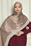 Veine Premium Viscose Shawl – Natural Cracked Texture, Shiny, Flowy, Stylish and Elegant Posture – Milk Coffee Ecru-