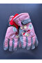 Kitti 4-9 Years Old Girls' Snow Skiing Winter Gloves Lined Cold-Proof Wind Water Repellent Reflective - 5