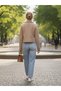 Women's Pocket Detailed Comfortable Fit Zippered Short Cashmere Jacket - 4
