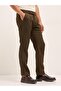 Men's Striped Regular Fit Formal Trouser - 3