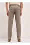 Men's Woven Checked Regular Fit Formal Trouser - 2