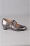 Seç dml genuine leather special production women's dance shoes (heel height: 4.5cm) platinum - 2