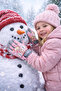 Kitti 4-9 Years Old Girls' Snow Skiing Winter Gloves Lined Cold-Proof Wind Water Repellent Reflective - 2
