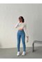 Pre-Chimed Detailing Jeans Tight-Leg Pants - 9