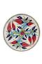 3-Piece Handmade Tile Patterned Ceramic Coasters – Heat Resistant Decorative Coaster - 2