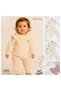 Bow Detailed Glittery Muslin Holiday Baby Girl Set Top and Pants Two-Piece Set 2006 - 6
