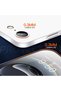 iPhone 16E / 17E Case Ultra Thin Matte Surface Non-Slip Camera Protection Cover Semi-Transparent Gray - 3
