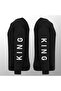 Reflektor Printed King / King Design Crew Neck Sweatshirt - Black - 3