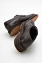 Men's Lace-Up Comfort Crotch Shoes Real Leather Cr 2076 Brown - 4