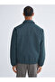 Petrol Comfortable Fit Shirt Collar Men's Leather-Look Coat - 5