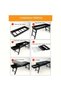 BBQ Grill 60x22x32cm Portable Charcoal Grill Outdoor Home Camping Cooking Picnic Backyard Party - 5