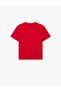Printed Short Sleeve Crew Neck Cotton Oversize T-Shirt - 5