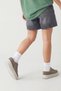 Women's Sneaker Lace-Up Thick Sole Sports Shoes Domen Mink Suede - 6