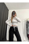 Maggie Palazzo Pants - Black - 3