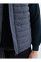 Mg trenden anthracite standard mold Mock Neck men's inflatable vest - 3