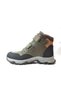 805 Genuine Oiled Leather Khaki Shearling Velcro Orthopedic Men's Young Children's Boots