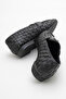 Women's Buckled Braided Loafer Real Leather Zy 8198 Black - 4