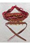 23 April 10 Pieces Bandana with Ties, Braided with Lyral