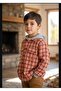 Unisex Children's Shirt with Hooded Stripes and Elasticated Cuffs - 3