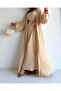 Beige Inna Abaya Set - 4