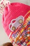 Girl's Winter Knitted Beanie – Ear Protection, Pompom Detail - 2