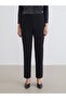 Black elastic waist women's pants from plus-store - 2
