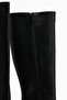 Carima Black Blunt-Toe Women's Boots - 4